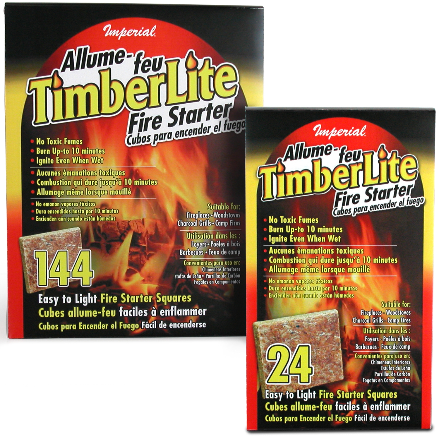 Timberlite Fire Starter Squares Imperial