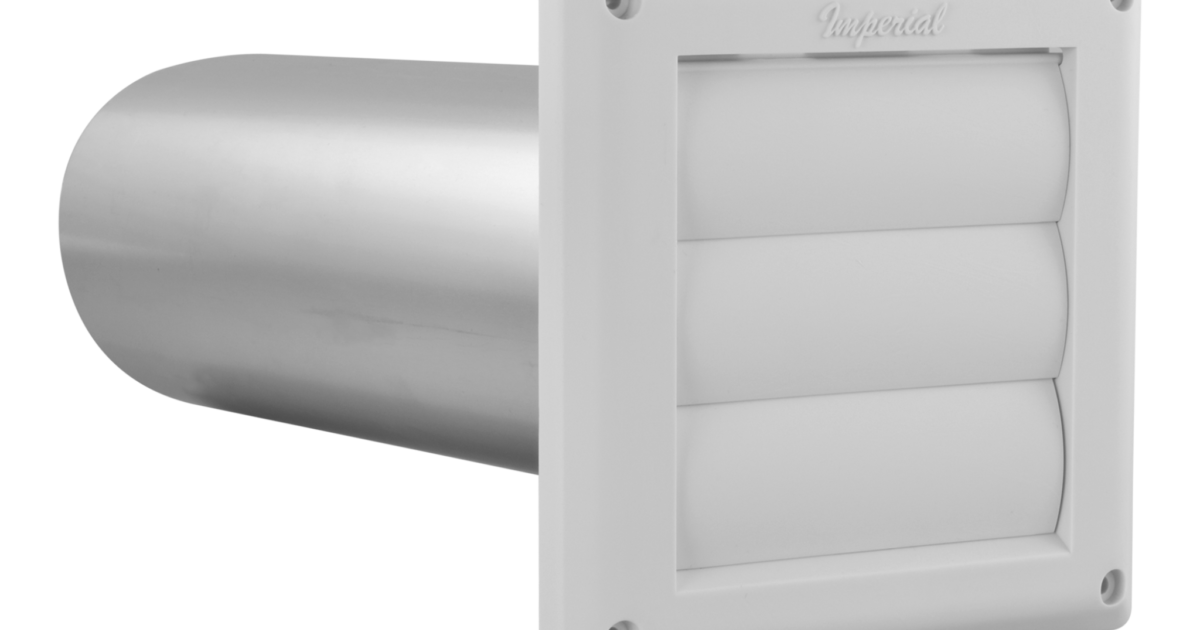 Louvered Vent Hood 4" Imperial