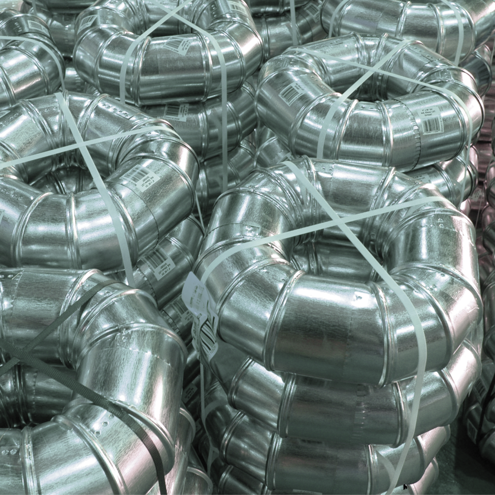 Galvanized Duct, Pipe & Fittings Imperial